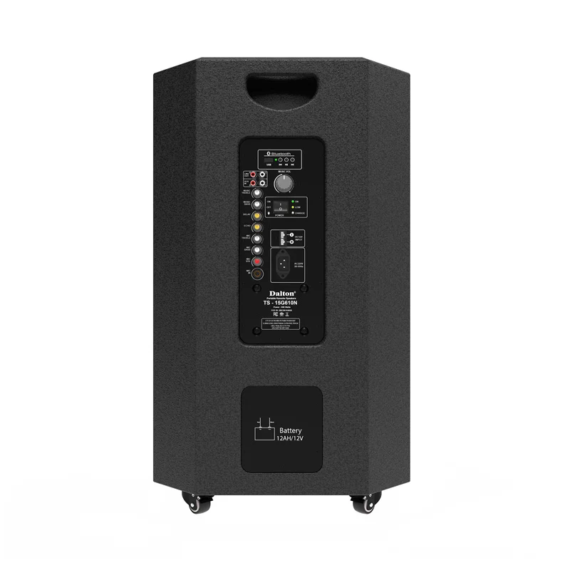 Loa Dalton TS-15G610N, Bass 40cm, Công suất 650W, Bluetooth 5.2, USB, AUX, Kèm 2 MIC-6
