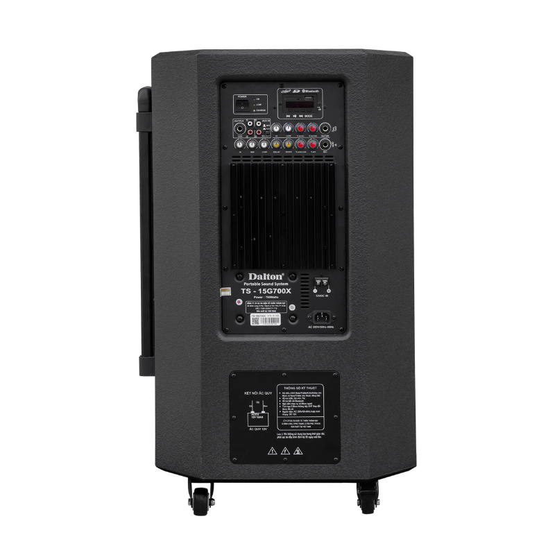 Loa Dalton TS-15G700X, Bass 40cm, Công suất 700W, Bluetooth 5.0, kèm 2 Mic-5