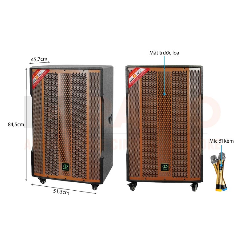 Chú thích Loa Dalton TS-18A1800