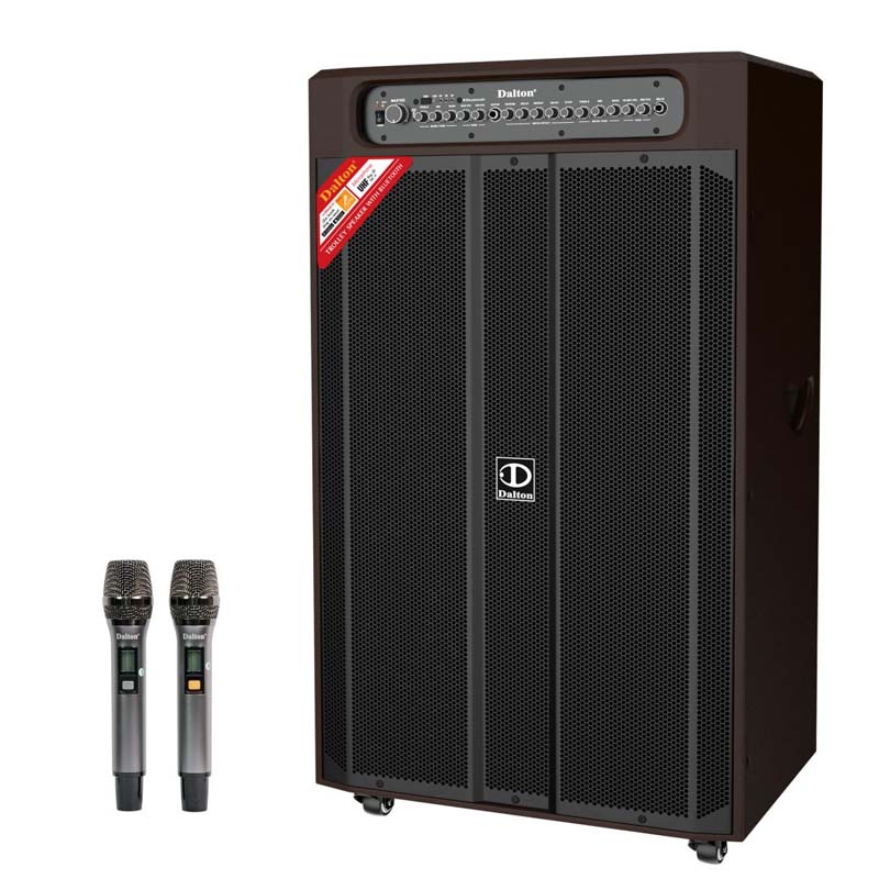 Loa Dalton TS-21A2000, Bass 53cm, Công suất 2000W, Bluetooth 5.2, USB, AUX, Kèm 2 MIC