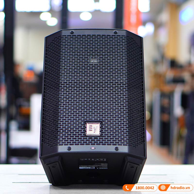 Loa Electro voice Everse 8, Pin 12 giờ, Công Suất 400W, Bass 20 cm, 121db, Chống Nước IP43, Bluetooth, TWS-1