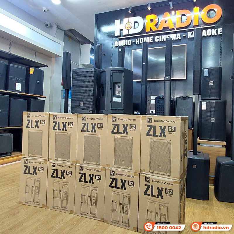 Loa Electro voice ZLX8-G2, Bass 20cm, Công suất 250W-6