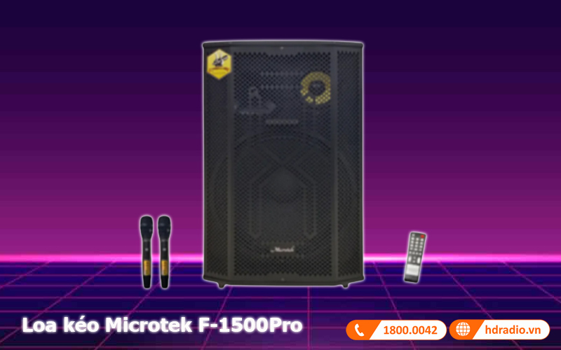 Loa kéo Microtek F-1500Pro