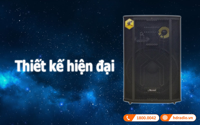 Thiết kế loa Microtek F-1500Pro