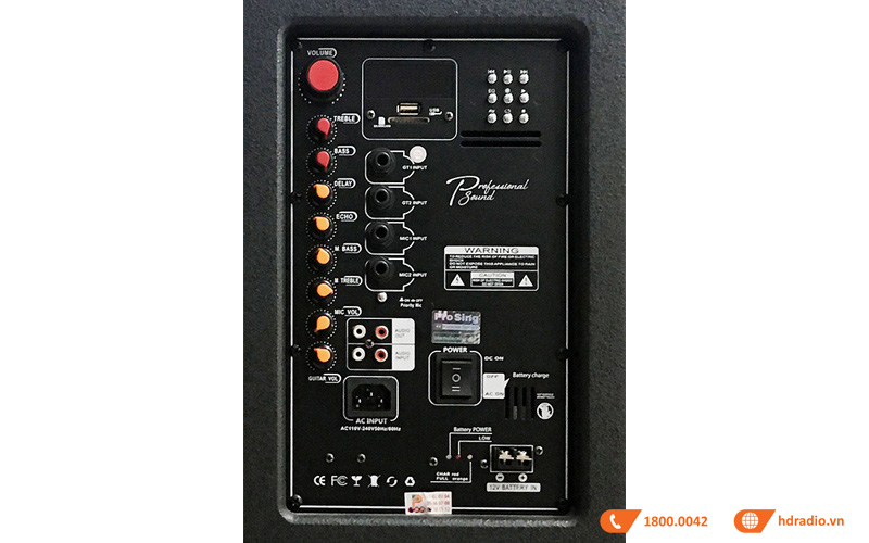 Prosing W12 Infinity dieu khien