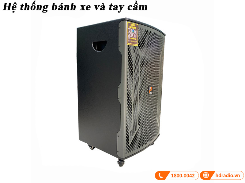 he thong banh xe va tay cam loa keo w15-vn