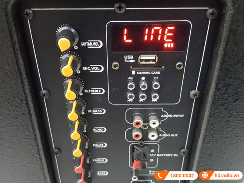 bang dieu khien loa keo prosing w15-vn