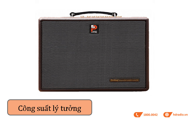 Loa Xách Tay PROSING W8 - KOR cong suat