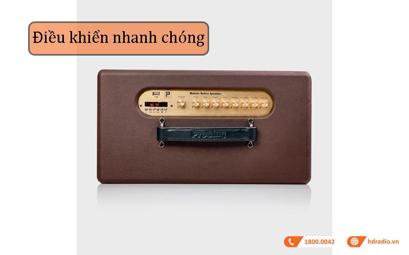Loa Xách Tay PROSING W8 - KOR dieu khien