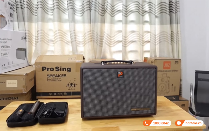 Loa Xách Tay PROSING W8 - KOR trai nghiem