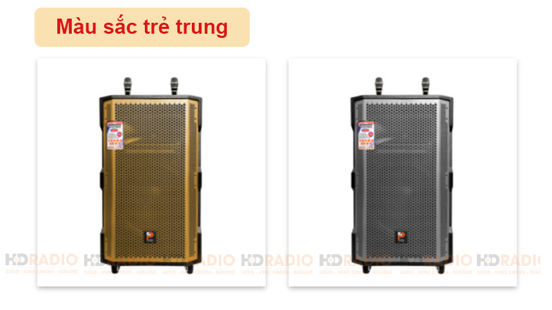 Mau sac loa Prosing W15 Super