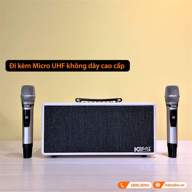 đi kèm micro UHF cao cấp