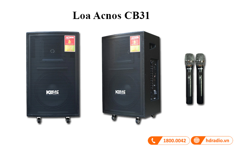 thiet ke loa acnos cb31