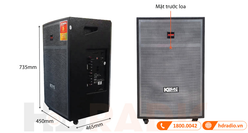 Loa kéo Acnos CB404GD