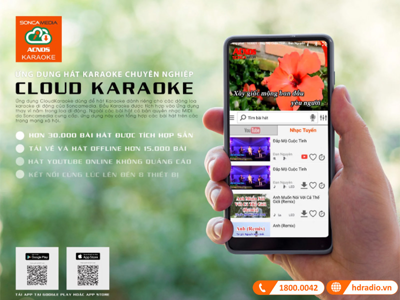 Loa kéo Acnos CB404GD