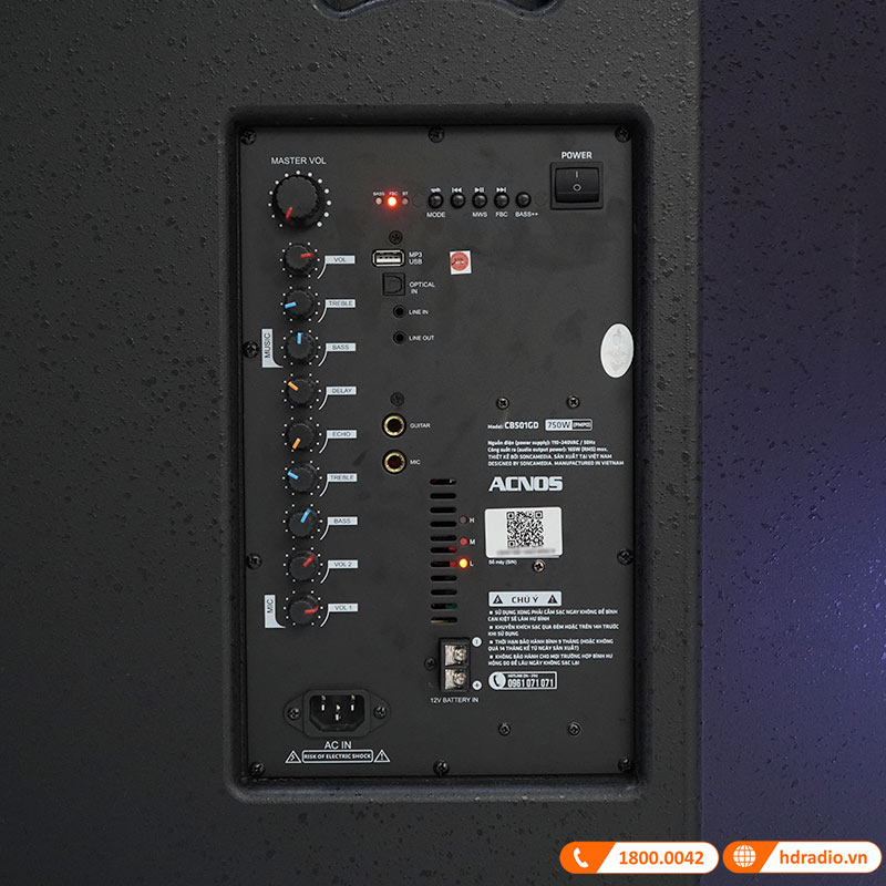 Loa kéo Acnos CB501GD-9