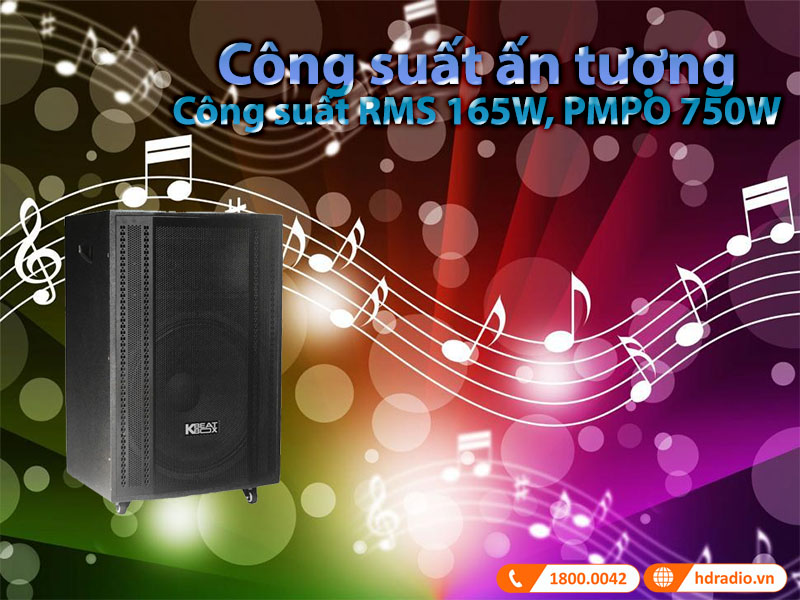 Công suất ấn tượng