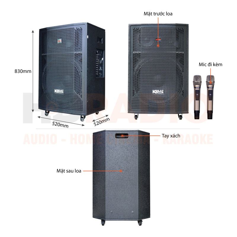 Chú thích Loa Acnos CB51Neo