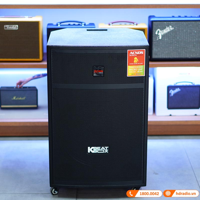 Mặt trên loa Acnos CBX15G