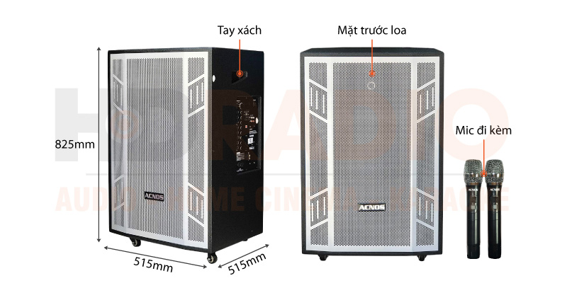 Chú thích loa Acnos CBZ18G