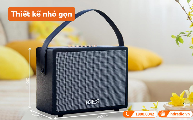 Loa Acnos CS270 thiết kế nhỏ gọn 