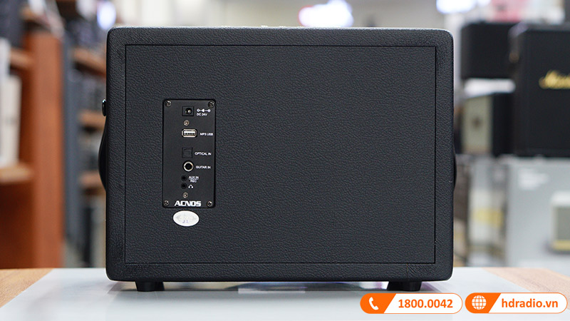 Mặt sau loa Acnos CS270
