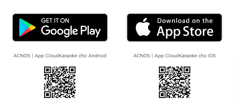Loa Acnos CS300 Tương thích ứng dụng Clound Karaoke