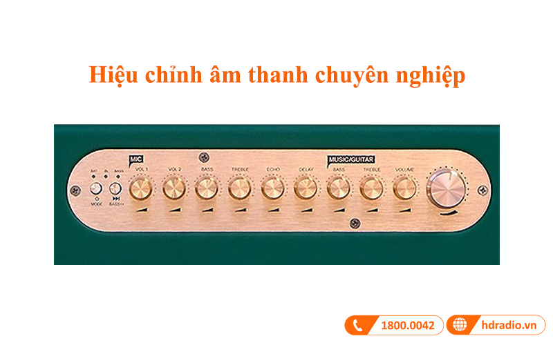 hieu chinh am thanh loa acnos cs445d