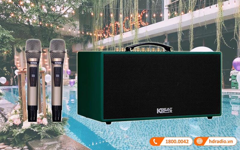 ung dung loa karaoke xach tay acnos cs445d