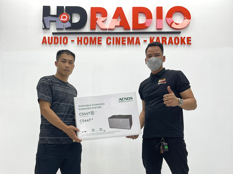 HDRADIO là hệ thống cửa hàng bán loa Acnos CS447 chính hãng với giá tốt nhất Việt Nam