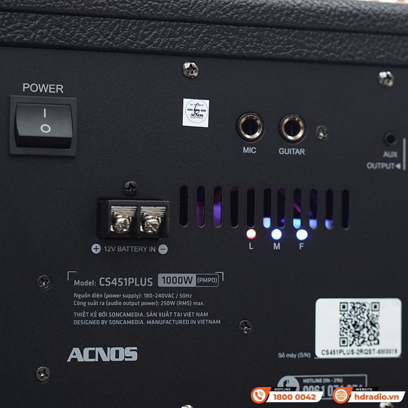 Loa Acnos CS451 Plus-14