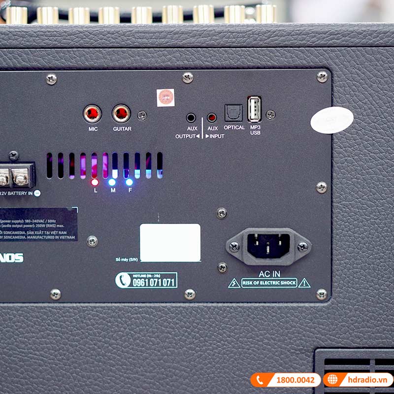 Loa ACNOS CS451 ảnh thực tế 