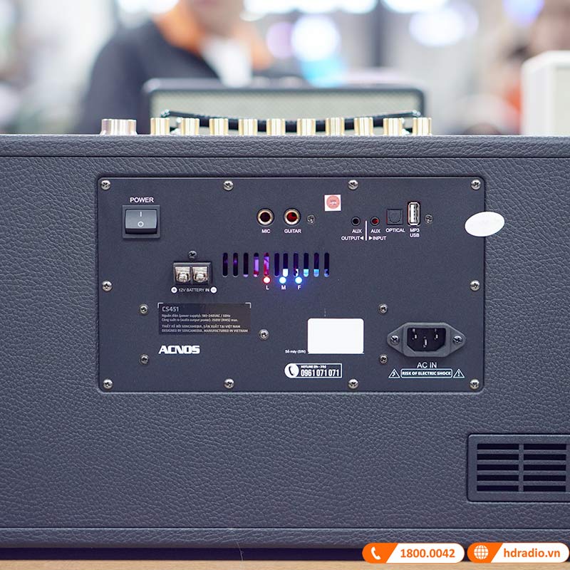 Loa ACNOS CS451 ảnh thực tế 