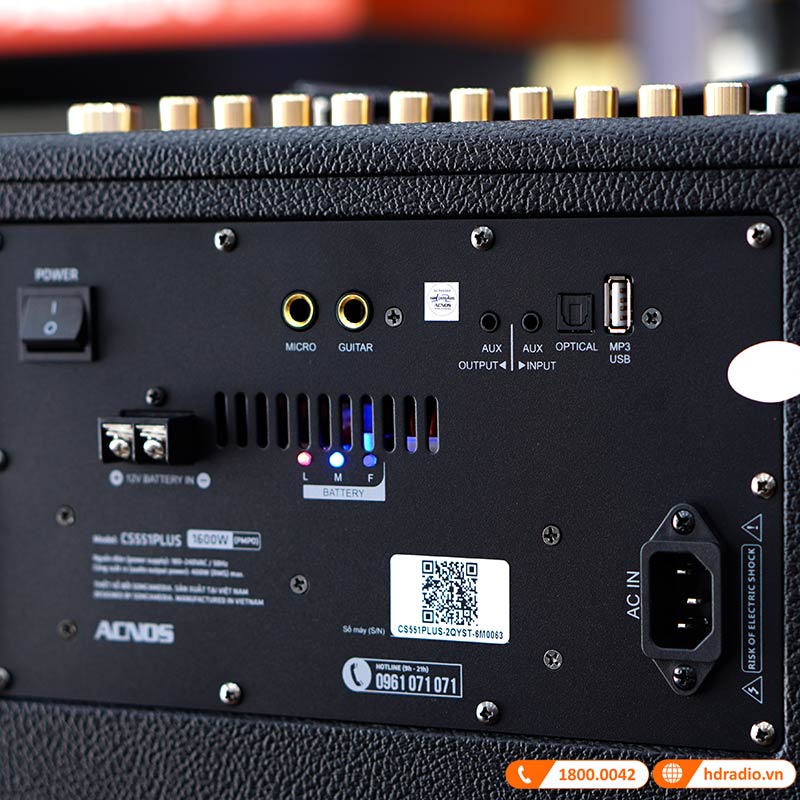 Loa Acnos CS551 Plus-12