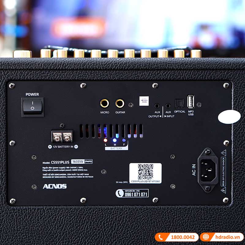 Loa Acnos CS551 Plus-13