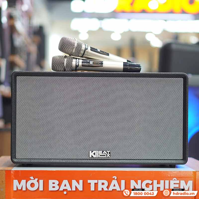Loa Acnos FLAC 36, Bass 20cm, Công suất 200W, Bluetooth, Kèm 2 Tay Micro-1