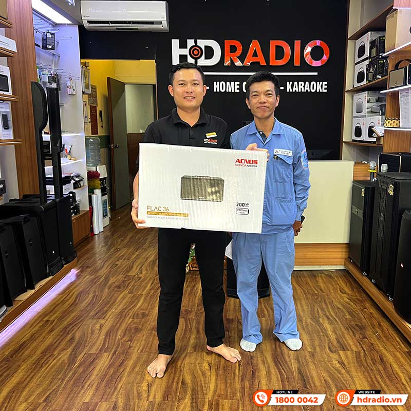 khách hàng mua Loa Acnos FLAC 36