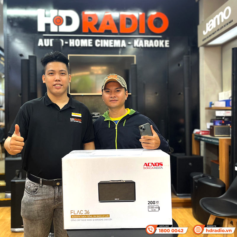 Loa Acnos FLAC 36, Bass 20cm, Công suất 200W, Bluetooth, Kèm 2 Tay Micro-15