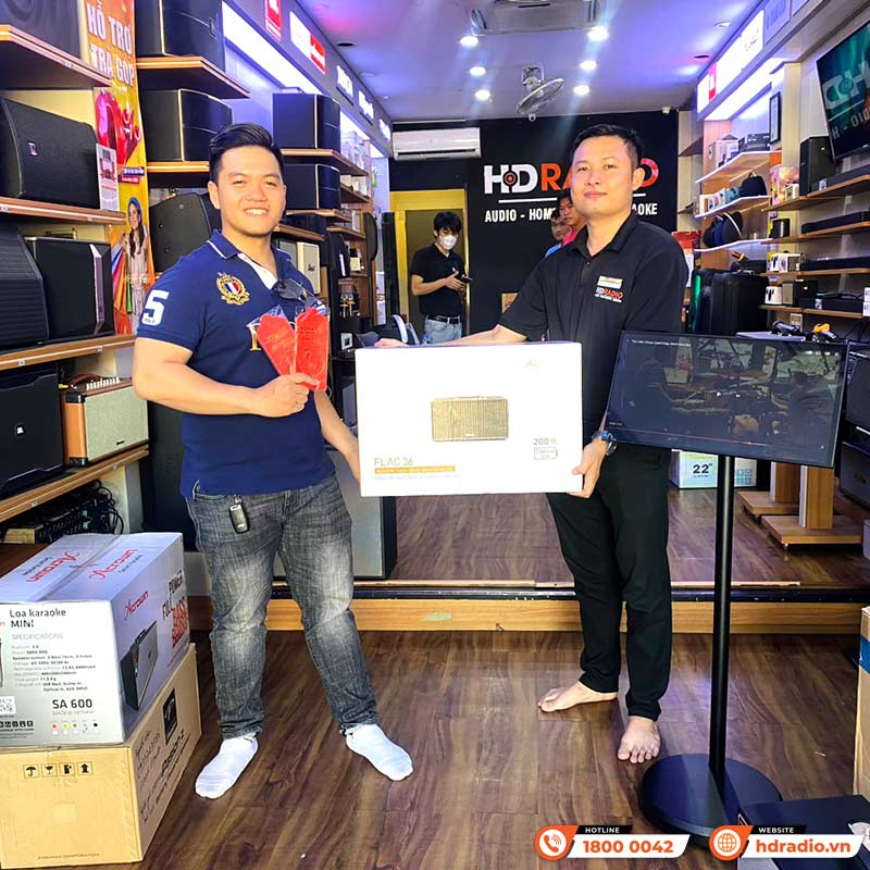 Loa Acnos FLAC 36, Bass 20cm, Công suất 200W, Bluetooth, Kèm 2 Tay Micro-14