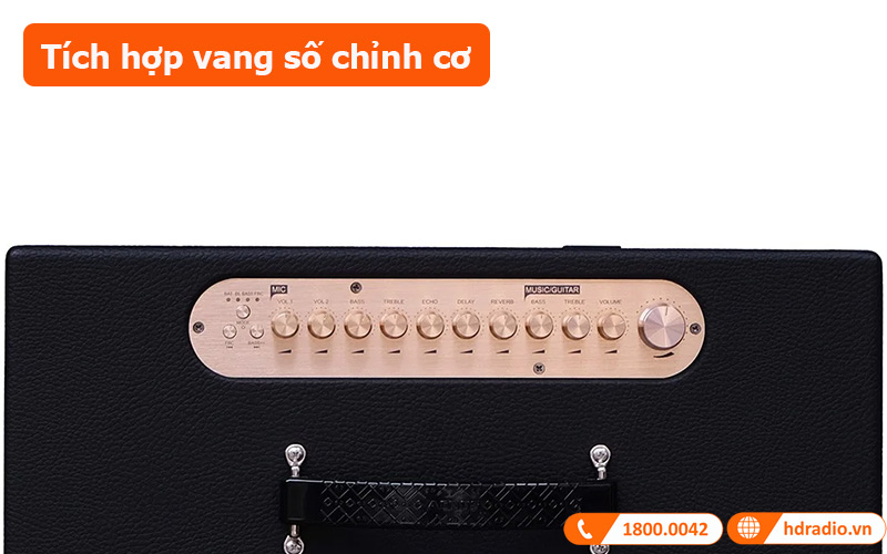 Loa Acnos HN447 tích hợp vang số chỉnh cơ 