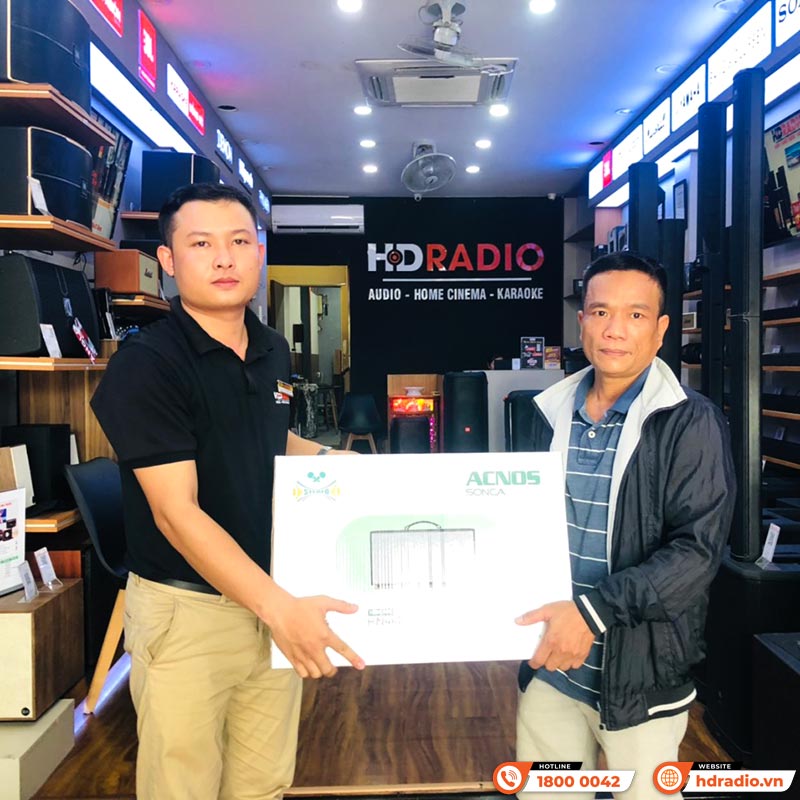 Loa Acnos HN450, Bass 16.5cm, Công Suất 150W, Pin Lithium 76.8Wh-4