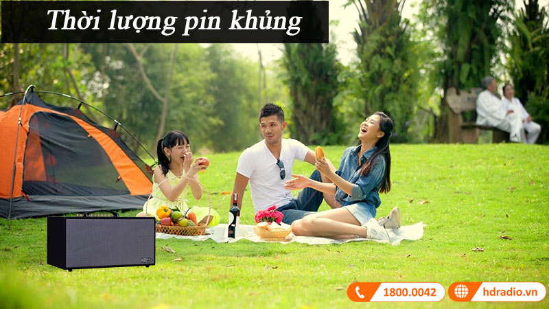 Thời lượng pin khủng