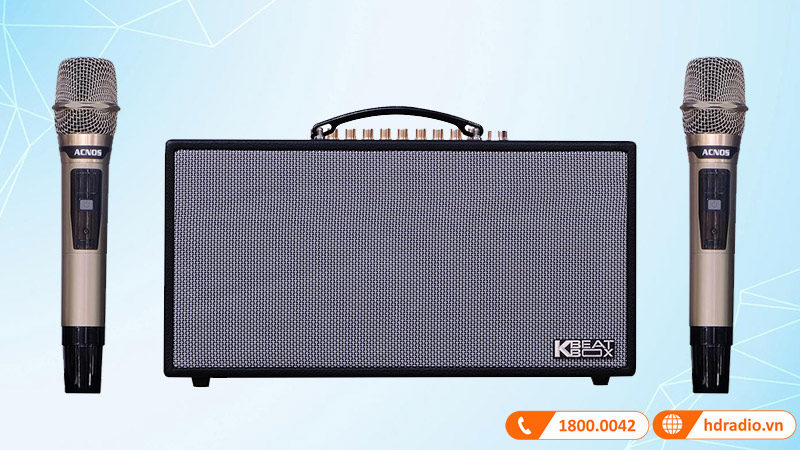 Tích hợp 2 micro UHF đi kèm