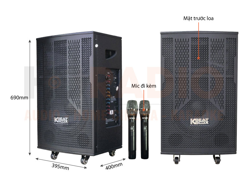 Chú thích Loa Acnos CB302G