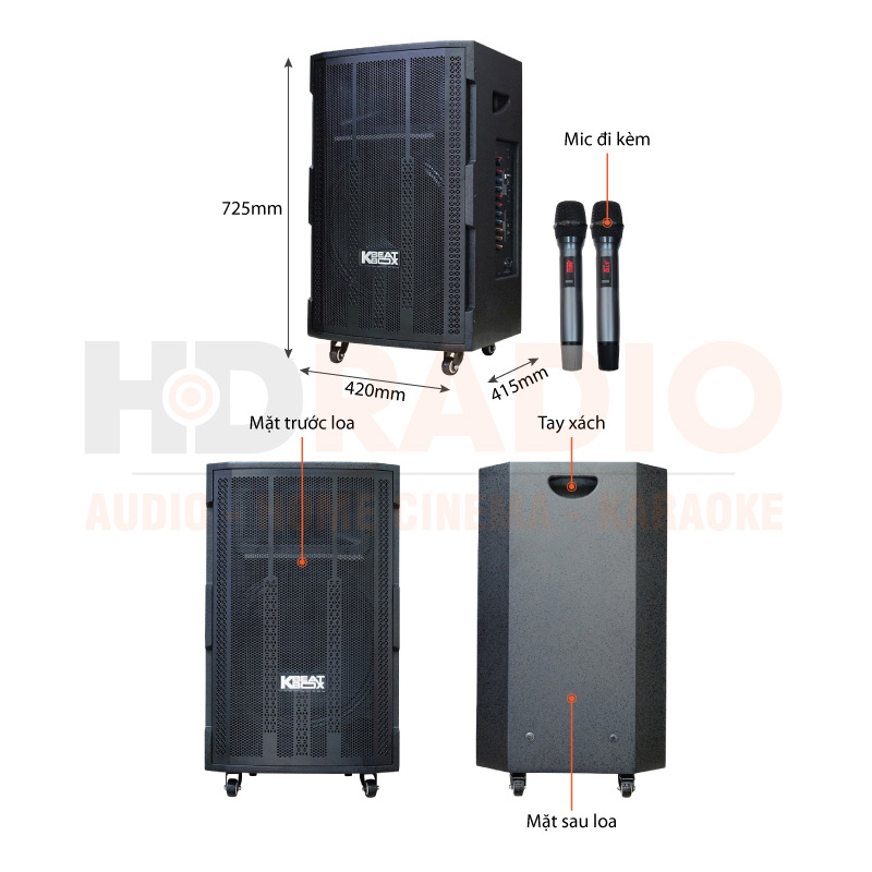 Chú thích Loa Acnos CB393G