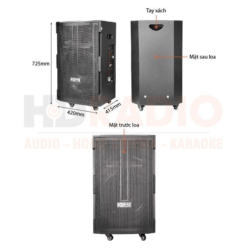 Chú thích loa kéo Acnos CB39D Chú thích loa kéo Acnos CB39D