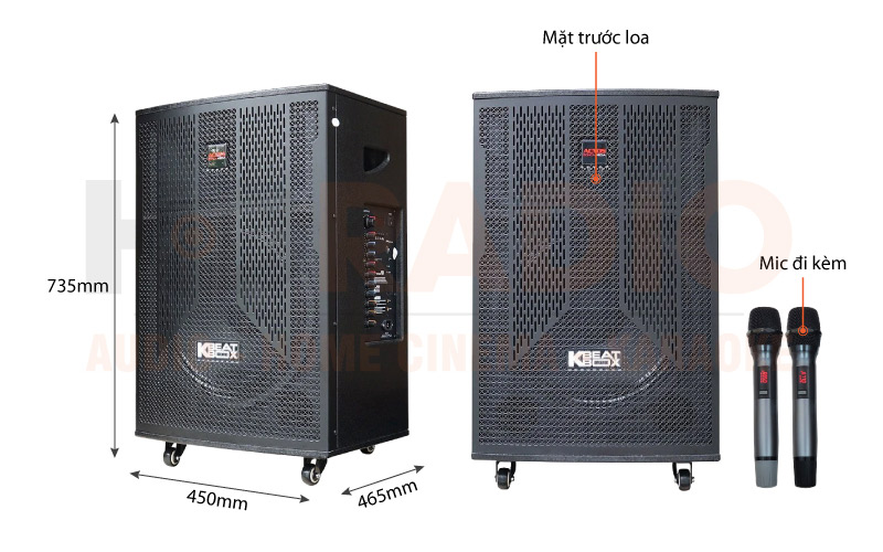 Chú thích Loa Acnos CB406Neo