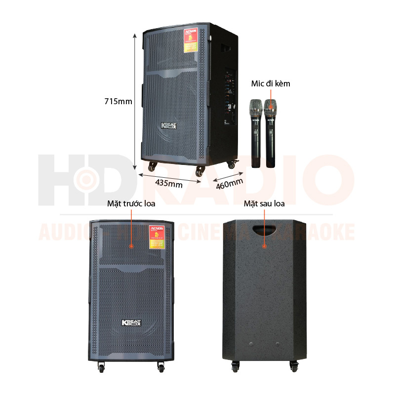 Chú thích Loa Acnos CB421Plus