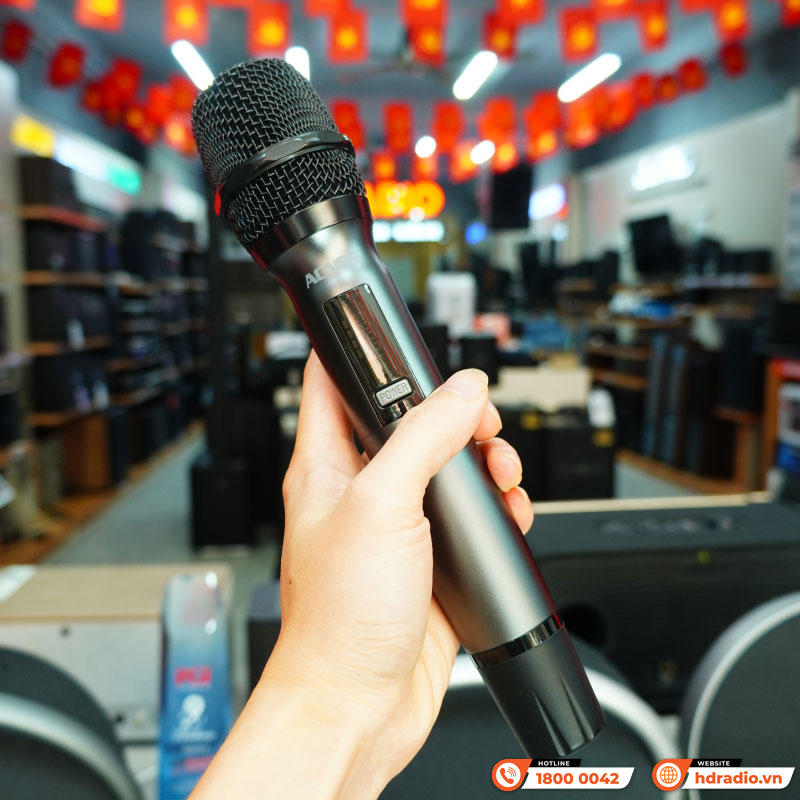 Loa kéo Acnos CB4800Plus, Bass 40cm, Công Suất 150W RMS, Bluetooth, 2 Tay Micro-7