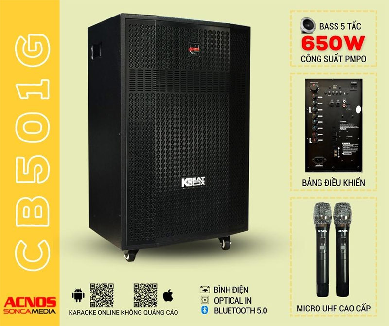 Loa kéo Acnos CB501G